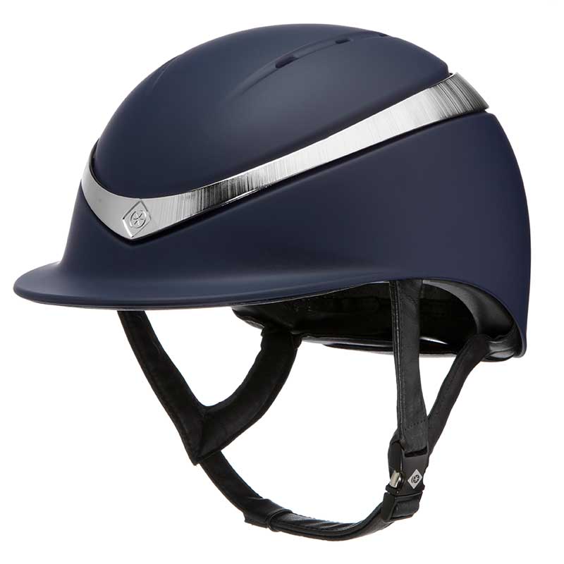 Charles Owen Halo Gloss Midnight platinum 52-55cm