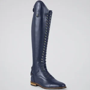 Maurizia Ladies Lace Front Tall Leather Riding Boot