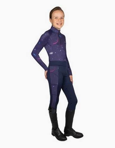 Hy Equestrian Elevate Mizs Out of this World Riding Tights